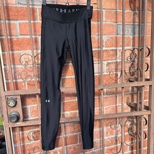 Under Armour Jet Black Performance Leggings